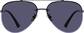 Front view of Aviator Sunglasses T04781216 in Gray thumbnail