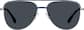 Front view of Aviator Sunglasses T04791212 in Gray thumbnail