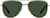 Front view of Aviator Sunglasses T04791424 in Gold thumbnail