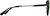 Side view of Aviator Sunglasses T04792124 in Black thumbnail