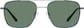 Front view of Aviator Sunglasses T04801624 in Blue thumbnail
