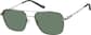 Angle view of Aviator Sunglasses T04802124 in Green thumbnail