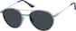 Angle view of Aviator Sunglasses T04811612 in Blue thumbnail