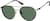 Angle view of Aviator Sunglasses T04812112 in Black thumbnail