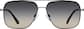 Front view of Aviator Sunglasses T04831212 in Gray thumbnail