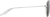 Side view of Kids' Aviator Sunglasses T04861112 in Silver thumbnail