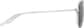Side view of Kids' Aviator Sunglasses T04861112 in Silver thumbnail