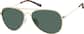 Angle view of Kids' Aviator Sunglasses T04861424 in Gold thumbnail
