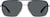 Front view of Aviator Sunglasses T04871112 in Silver thumbnail
