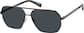 Angle view of Aviator Sunglasses T04871212 in Gray thumbnail