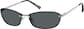 Angle view of Cat-Eye Sunglasses T04961212 in Gray thumbnail