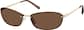 Angle view of Cat-Eye Sunglasses T04961915 in Rose Gold thumbnail