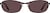 Front view of Cat-Eye Sunglasses T04962118 in Black thumbnail