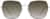 Front view of Geometric Sunglasses T05551215 in Gray thumbnail