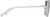 Side view of Geometric Sunglasses T05551215 in Gray thumbnail