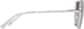 Side view of Geometric Sunglasses T05551215 in Gray thumbnail
