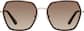 Front view of Geometric Sunglasses T05552515 in Tortoiseshell thumbnail