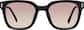 Front view of Square Sunglasses T05572119 in Black thumbnail