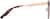 Side view of Square Sunglasses T05581812 in Red thumbnail