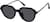 Angle view of Round Sunglasses T05592112 in Black thumbnail
