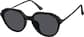 Angle view of Round Sunglasses T05592112 in Black thumbnail