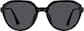 Front view of Round Sunglasses T05592112 in Black thumbnail
