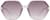 Front view of Geometric Sunglasses T05602319 in Clear thumbnail