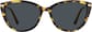 Front view of Cat-eye Sunglasses T05612512 in Tortoiseshell thumbnail
