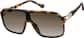 Angle view of Wrap-Around Sunglasses  T05632515 in Tortoiseshell thumbnail