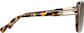 Side view of Wrap-Around Sunglasses  T05632515 in Tortoiseshell thumbnail