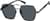 Angle view of Aviator Polarized Sunglasses T06021212 in Gray thumbnail