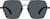 Front view of Aviator Polarized Sunglasses T06021212 in Gray thumbnail