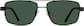 Front view of Aviator Sunglasses T06042124 in Black thumbnail