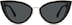 Cat-Eye Sunglasses T06052112 in Black