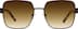 Square Sunglasses T06112115 in Black/Amber