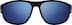 Wraparound Sunglasses T08012116 in Black