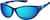 Angle view of Wraparound Sunglasses T08021616 in Blue with Blue Mirror thumbnail
