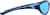 Side view of Wraparound Sunglasses T08021616 in Blue with Blue Mirror thumbnail