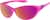 Angle view of Wraparound Sunglasses T08021717 in Purple with Rose Gold Mirror thumbnail
