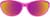 Front view of Wraparound Sunglasses T08021717 in Purple with Rose Gold Mirror thumbnail