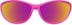 Wraparound Sunglasses T08021717 in Purple with Rose Gold Mirror