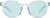 Front view of Round Sunglasses T08031616 in Blue thumbnail