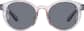 Front view of Round Sunglasses T08031912 in Gray thumbnail