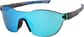 Angle view of Oval Sunglasses  T08051216 in Grey with Blue Mirror thumbnail