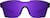 Front view of Eilte Focus T08062117 in Black with Purple Mirror thumbnail