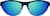 Front view of Fastbreak T08071615 in Black with Blue Mirror thumbnail