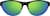 Front view of Fastbreak T08072116 in Black with Green Mirror thumbnail