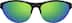 Fastbreak T08072116 in Black with Green Mirror
