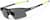 Angle view of Wrap-Around Sports Sunglasses T08081212 in Gray with Gray Lenses thumbnail