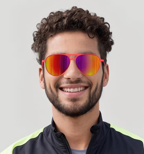 Image of Aviator Sports Sunglasses